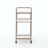 Felix Rectangular Bar Cart Side View