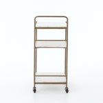 Felix Rectangular Bar Cart Side View