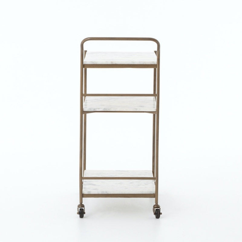 Felix Rectangular Bar Cart Side View