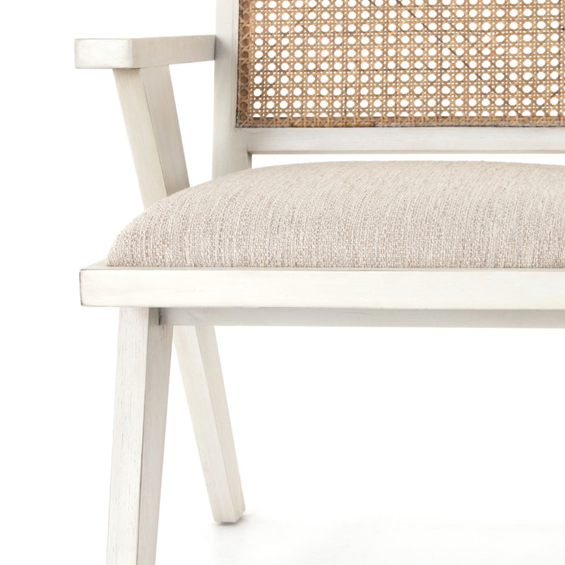 Flora Dining Chair - Monochromatic  Cream Finish