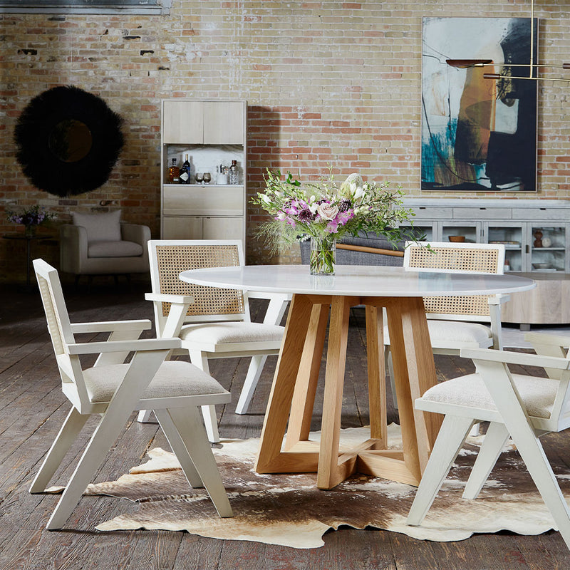 Flora Dining Chair - Chair in Dining Room Setting