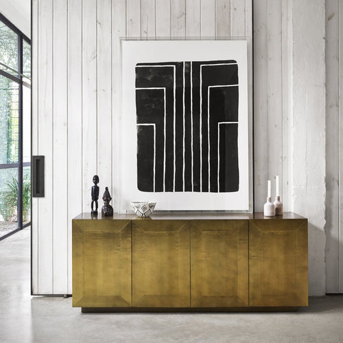 Four Hands Freda Aged Brass Sideboard