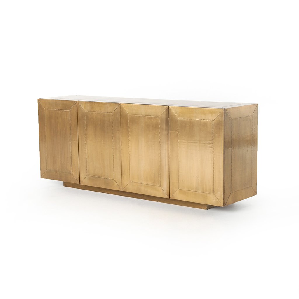 Freda Aged Brass Sideboard