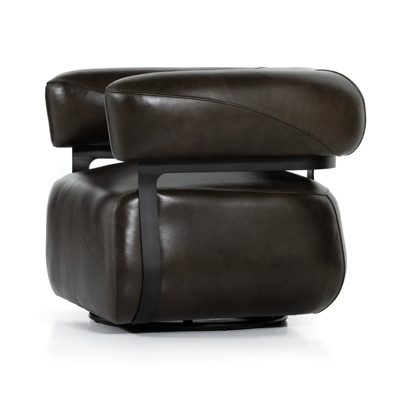 Gareth Swivel Chair Deacon Wolf Angled View 228252-003
