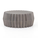 Gem Outdoor Coffee Table Dark Grey Front View VEVR-062