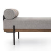 Giorgio Accent Bench - Honey-finished Oak Base