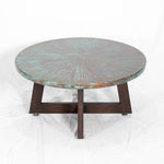 Graysill Copper Coffee Table - Weathered Penny