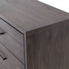 Greta 6 Drawer Dresser Grey Finished Oak Top