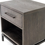 Greta Oak Nightstand Four Hands