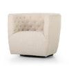 Hanover Swivel Chair Thames Cream Angled View 106090-012
