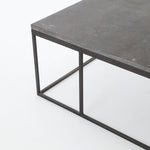 Harlow Small Coffee Table Gunmetal Base