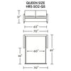 Harris Queen Size Sleeper Sofa