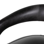 Hawkins Chair Sonoma Black Curved Armrest 226537-004
