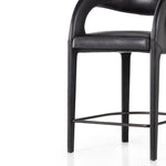 Hawkins Counter Stool Sonoma Black Iron Legs