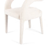 Hawkins Dining Chair Omari Natural view angled from right showing legs