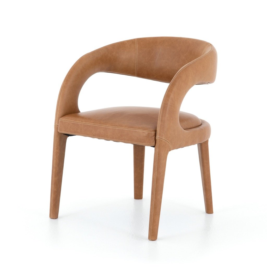 Four Hands Hawkins Dining Chair - Butterscotch