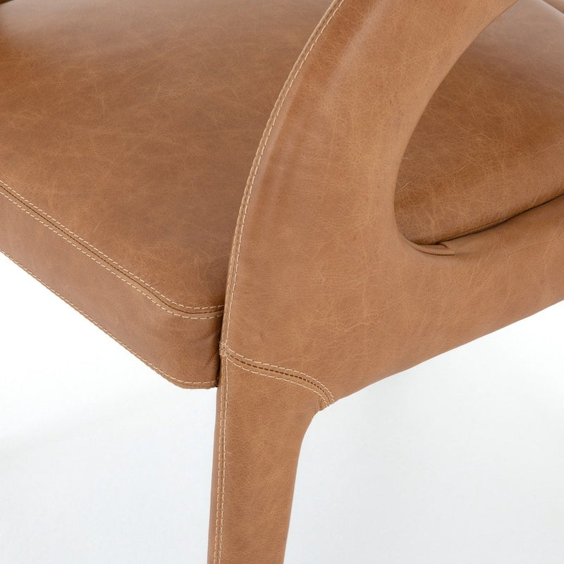 Hawkins Dining Chair - Butterscotch detail