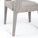 Hawkins Dining Chair - Savile Flannel leg