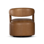 Hawkins Swivel Chair Sonoma Butterscotch Back View 236091-001
