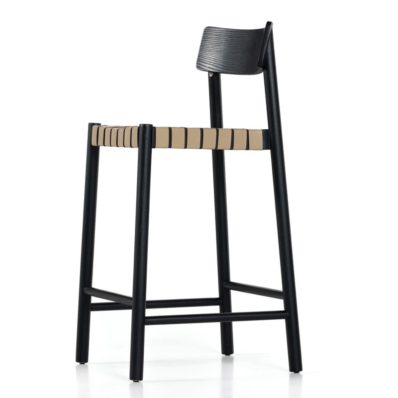 Heisler Counter Stool angled side view