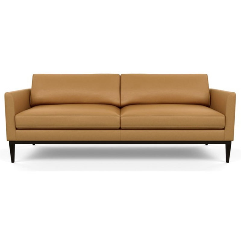 Henley Leather Sofa by American Leather Bali Butterscotch