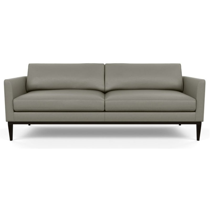 Henley Leather Sofa by American Leather Bali Gravel