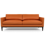 Henley Leather Sofa by American Leather Bali Marigold