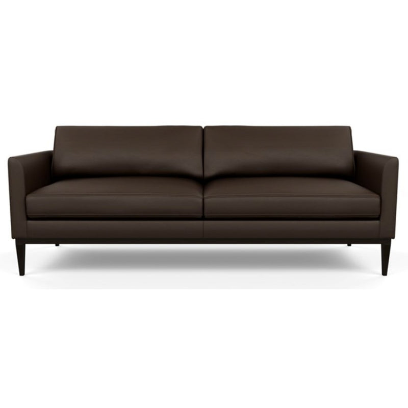 Henley Leather Sofa by American Leather Bali Mocha