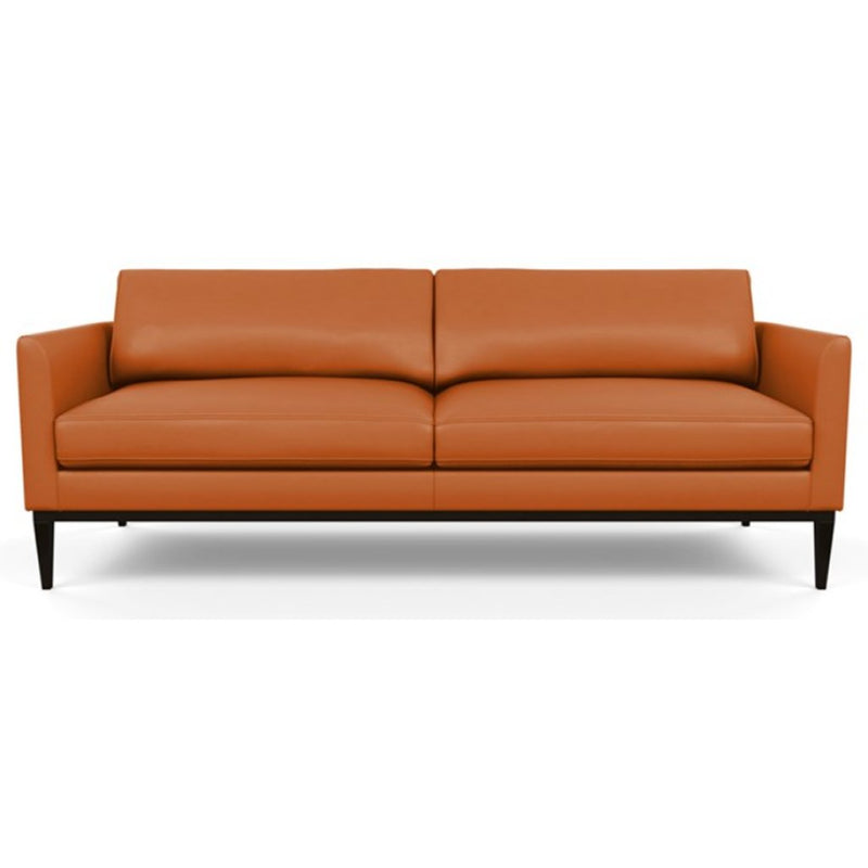 Henley Leather Sofa by American Leather Capri Sunrise