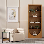 Four Hands Higgs Bookcase - Honey Oak Veneer