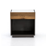 Holland Oak Nightstand Grey Four Hands