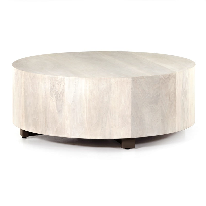 Hudson Round Coffee Table - Cylindrical Silhouette