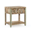 Ibiza Nightstand Reclaimed Teak Wood