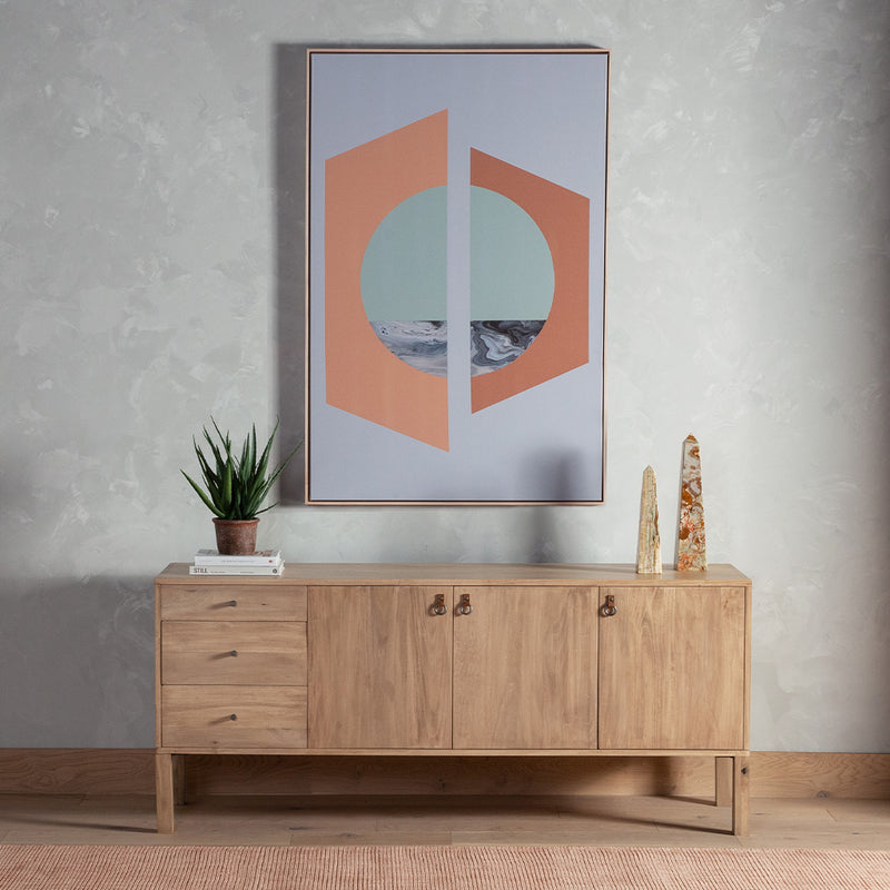 Four Hands Isador Poplar Sideboard Staged Image