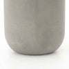 Ivan Round End Table Grey Concrete Base VTHY-041
