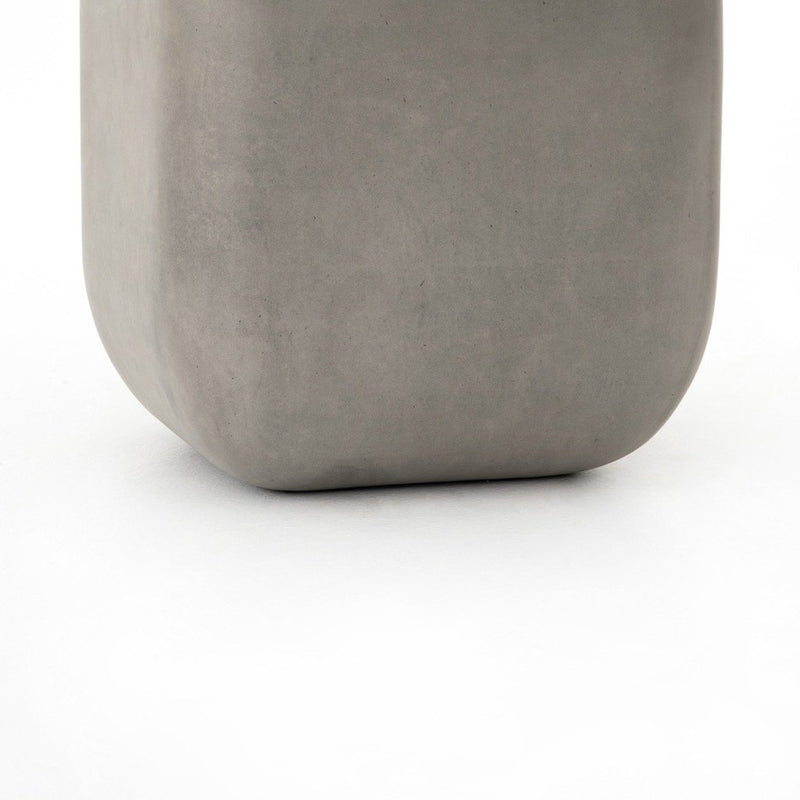 Ivan Square End Table Concrete Base