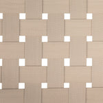 Jevon Outdoor Chair Beige Strap Webbing Detail