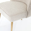 Jolin Dining Chair Textural Cream Boucle