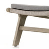 Four Hands Julian Outdoor Chair Weathered Grey Teak Legs