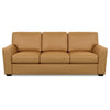 Kaden Leather Three Seat Sofa by American Leather Bali Butterscotch