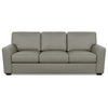 Kaden Leather Three Seat Sofa by American Leather Bali Gravel