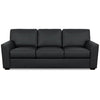 Kaden Leather Three Seat Sofa by American Leather Bali Onyx