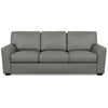 Kaden Leather Three Seat Sofa by American Leather Capri Shadow