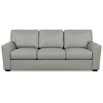 Kaden Leather Three Seat Sofa by American Leather Capri Thundercloud