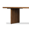 Katarina Dining Table Natural Guanacaste Slab Leg 224516-001
