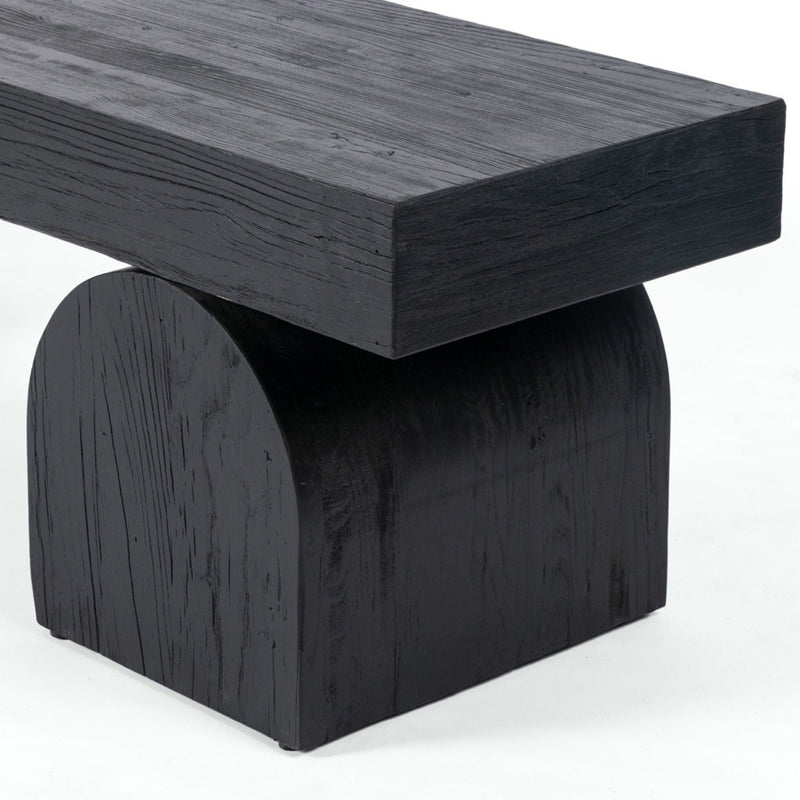 Black Elm Accent Bench