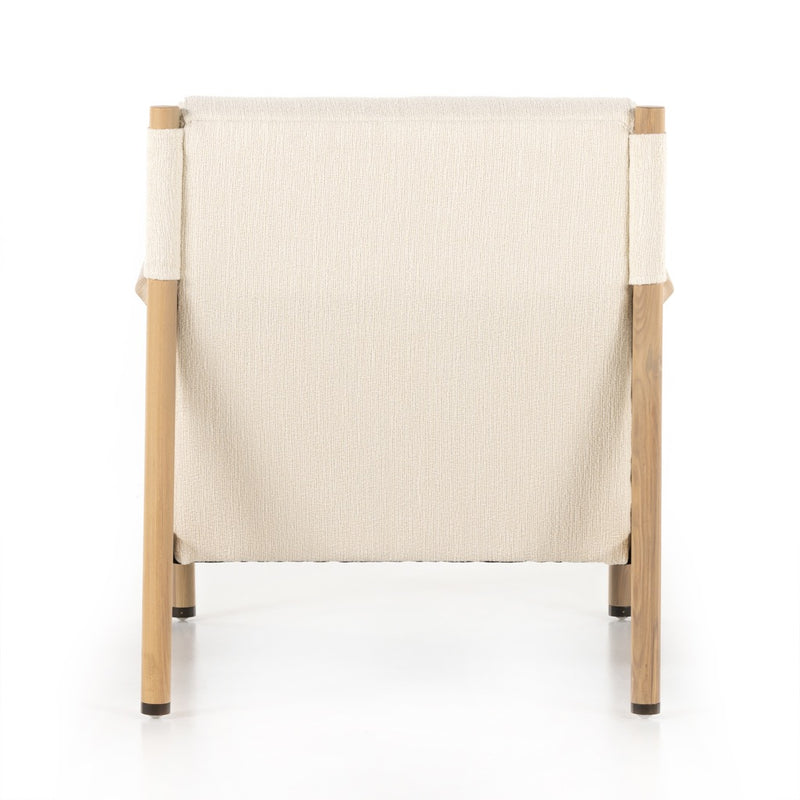 Kempsey Chair Kerbey Ivory Back View Four Hands