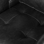 Black Leather Swivel Chair