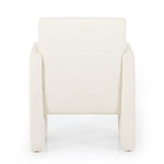 White Upholstered Dining Chair