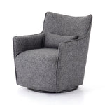 Kimble Swivel Chair Bristol Charcoal Four Hands